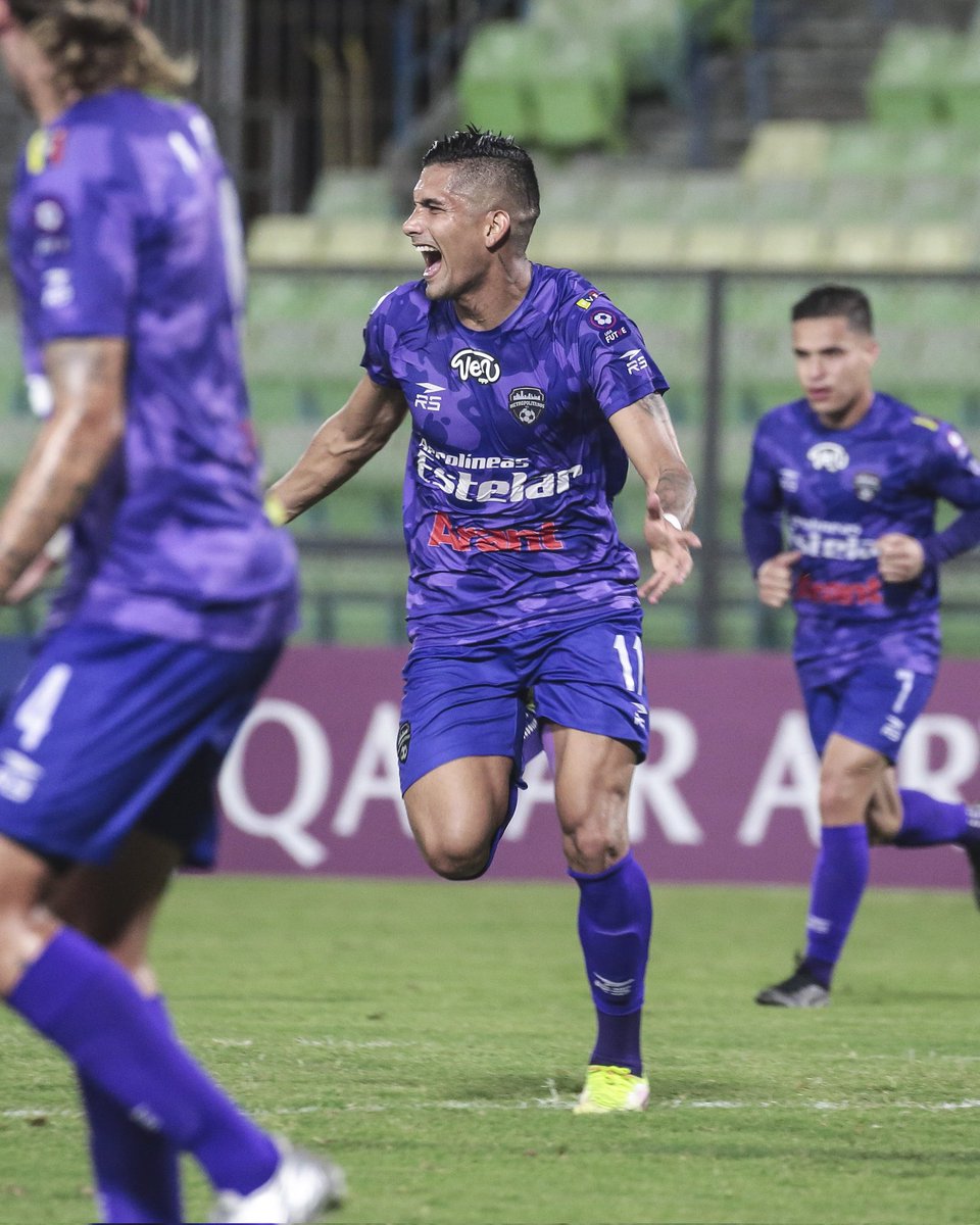 Metropolitanos_'s tweet photo. 🗣️ ¡Nada como marcar en una competición internacional! 

🎯 @DarwinGomez91 anotó su primer gol en la presente edición de la CONMEBOL #Sudamericana.

#VamosMetro 🟣 | 📸 @GabrielaBruni_ https://t.co/YRYl3fqVtt
