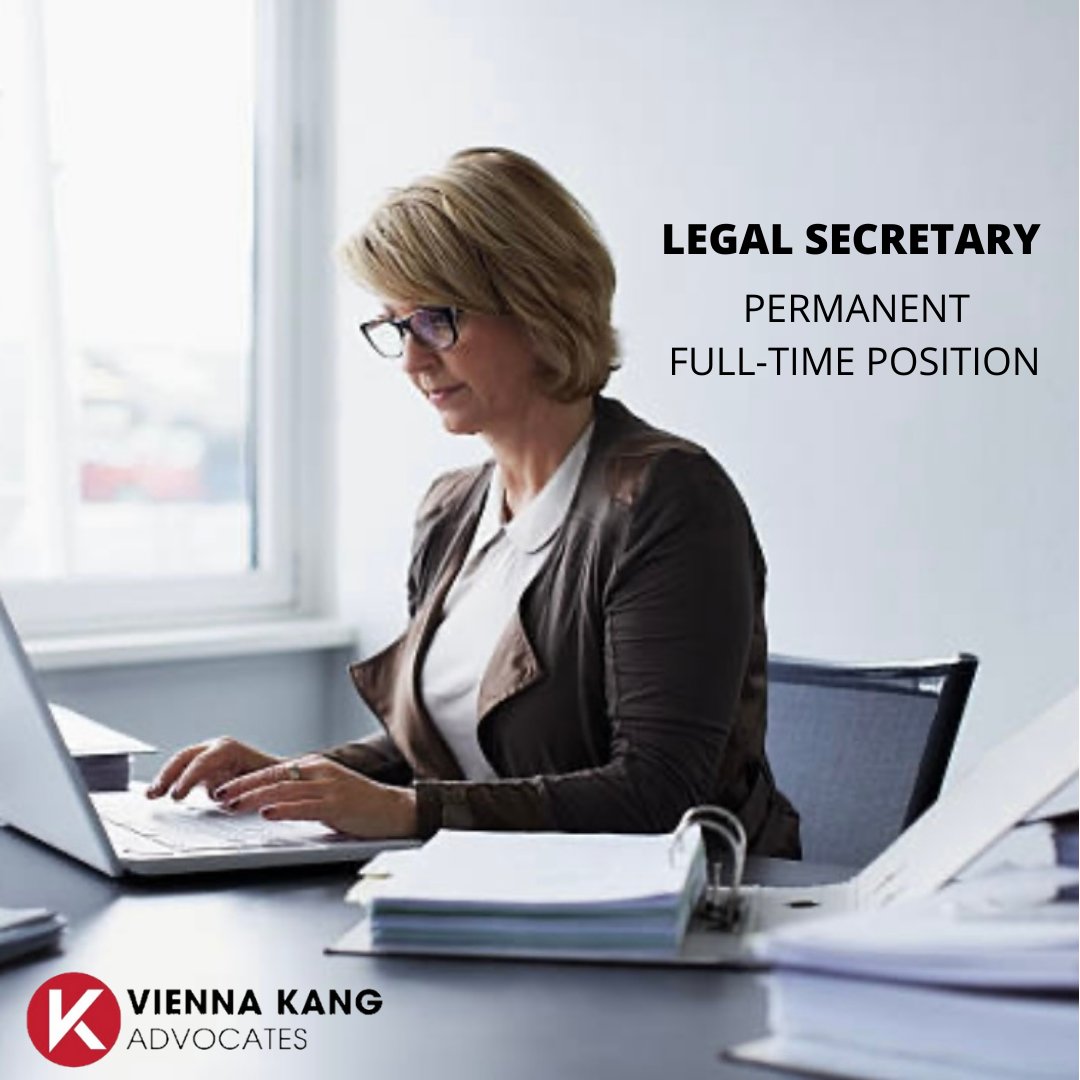 viennakang's tweet photo. We are still recruiting for an experienced Legal Secretary to join our firm.

To find out more about the role, visit: https://t.co/sVvyN2kcrT https://t.co/GGcgvTBQkG