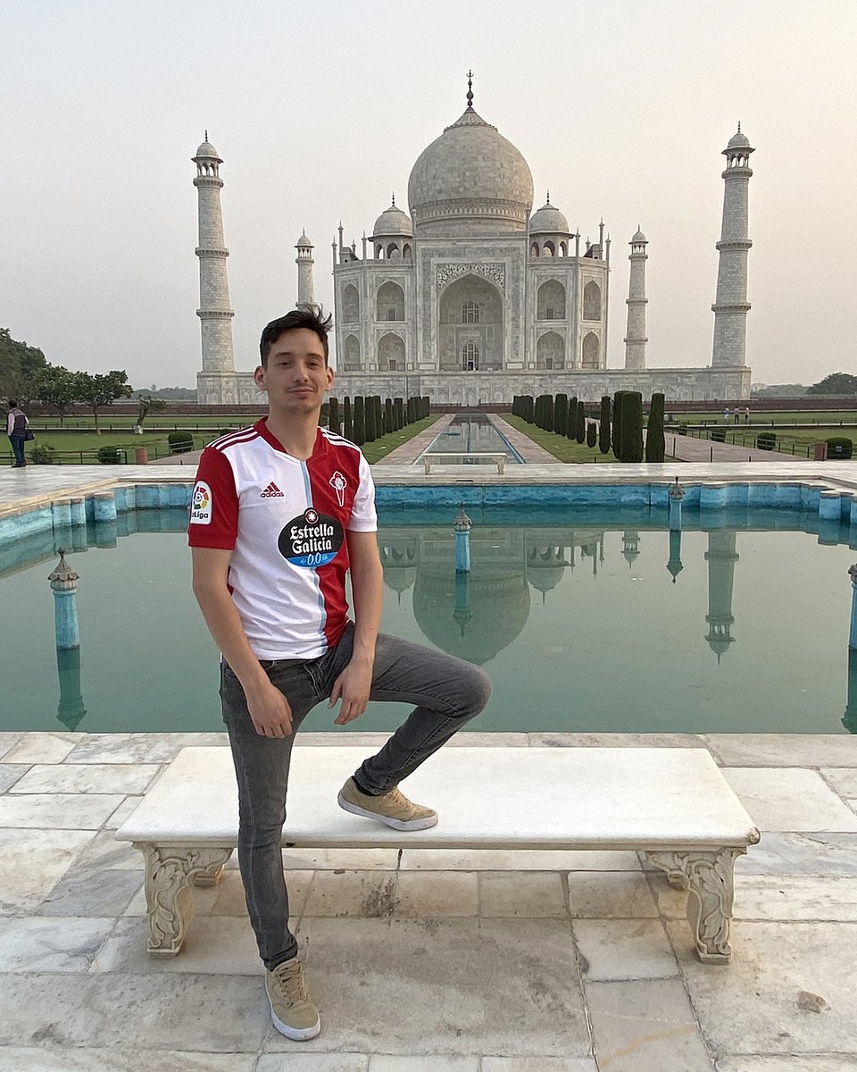 O primeiro que garda un celtista na maleta é 𝐚 𝐜𝐚𝐦𝐢𝐬𝐞𝐭𝐚 🤩👏 Non si?

🇮🇳 Taj Mahal (Agra, India)
📷 <a href="/Jorge_tromo/">Jorge Iglesias</a>

#CeltistasPoloMundo #RCCelta