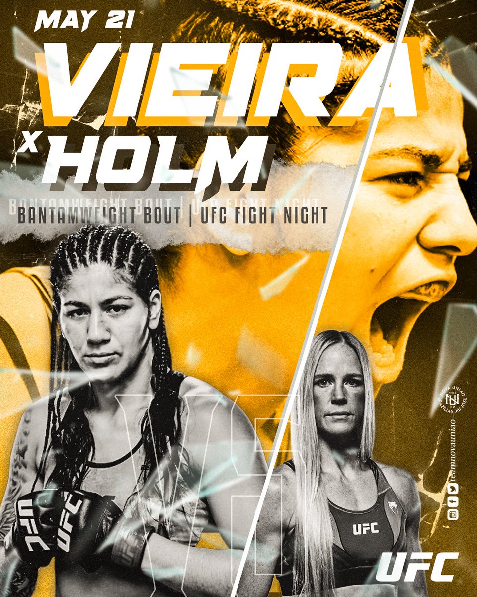 Ketlen Vieira é main event do UFC contra Holly Holm! 

Veja mais:
instagram.com/p/CdyNZ3FLbgX/…