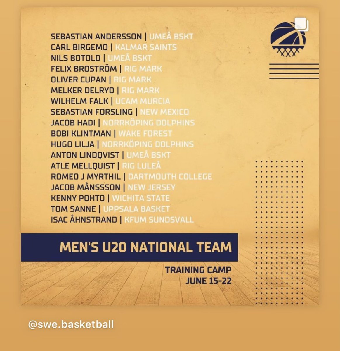 jacob_hadi5's tweet image. Looking forward to next Sweden u20 National team training camp!