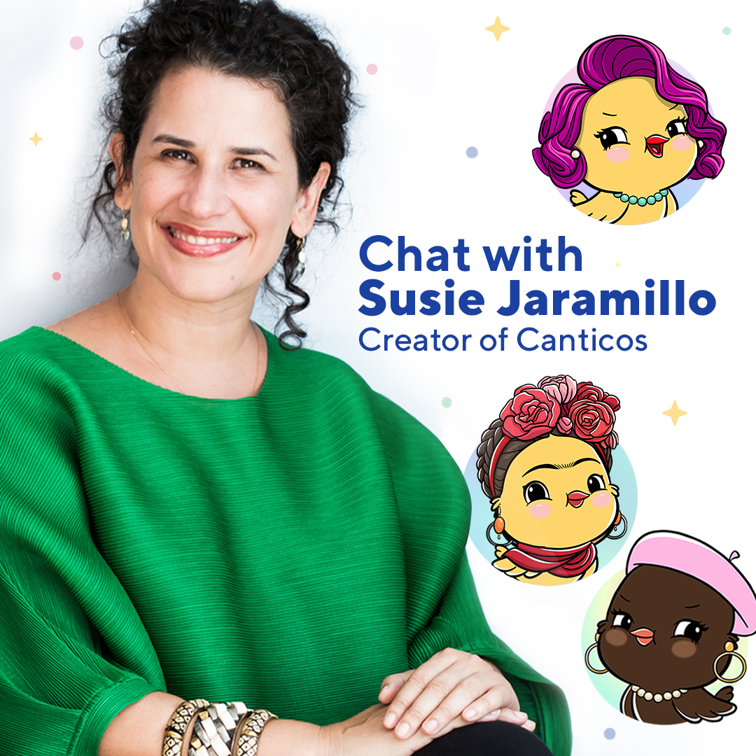 Mark your calendars! We're hosting our first live chat with Canticos creator <a href="/sujaramillo/">Susie Jaramillo</a> in the Canticos Club Discord next Weds, 5/25 at 11:30am EDT. Chickie holders, you definitely don't want to miss this! Join us 👉 discord.gg/canticos-club