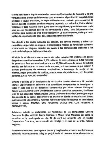 ConcretosR's tweet photo. Levantemos la mano, luchemos y defendamos lo que es de La Cooperativa La Cruz Azul
#FueraVictorManuelVelázquezRangel #FueraJoseAntonioMarinGutiérrez 
#FueradisidenciadeCruzAzul #FueraSXT https://t.co/BlBV3sE795