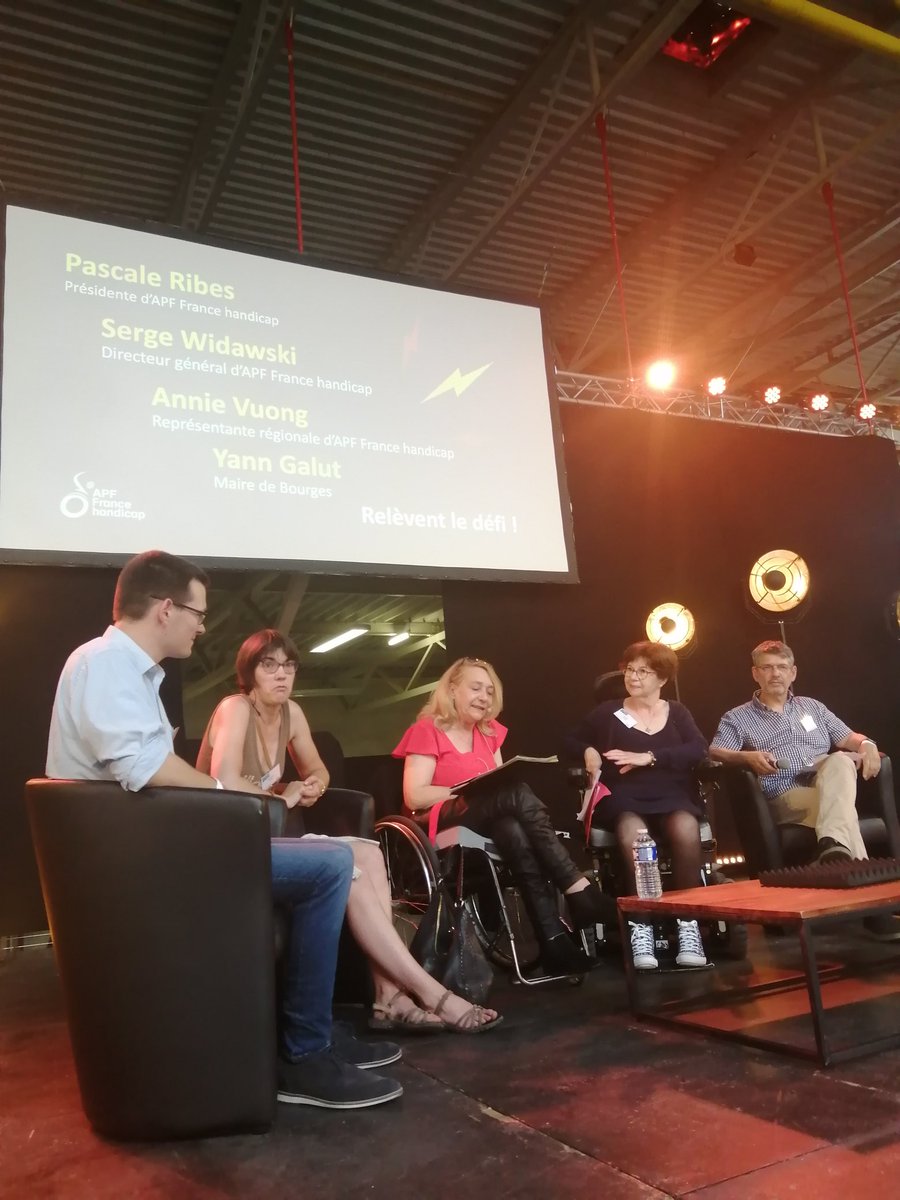 apfhandicap's tweet photo. Ouverture des Rencontres jeunesse par notre présidente @PascaleRibes1 et notre directeur général @s_widawski ⤵️ https://t.co/JGvIsccDuM