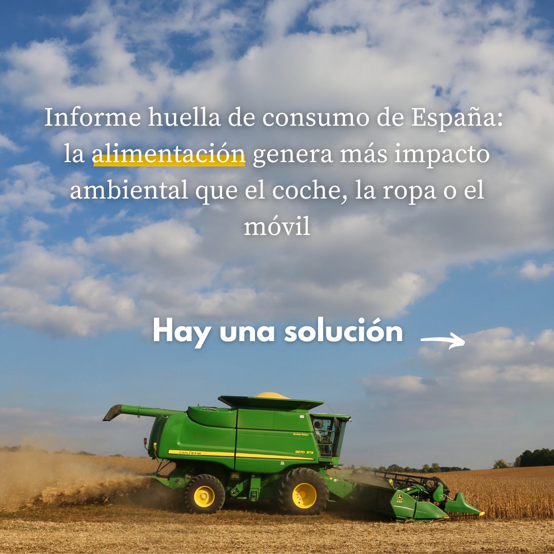 redsupercoops's tweet photo. El 1er estudio 'Sostenibilidad del Consumo en España' determina que la alimentación es la principal causa de impacto ambiental.
Los indicadores son alarmantes y los cambios deben ser drásticos.
O no tanto.
Hay una solución y pronto saldrá a la luz...
#CámbiatedeSupermercado
👇 https://t.co/s0J95q96rq