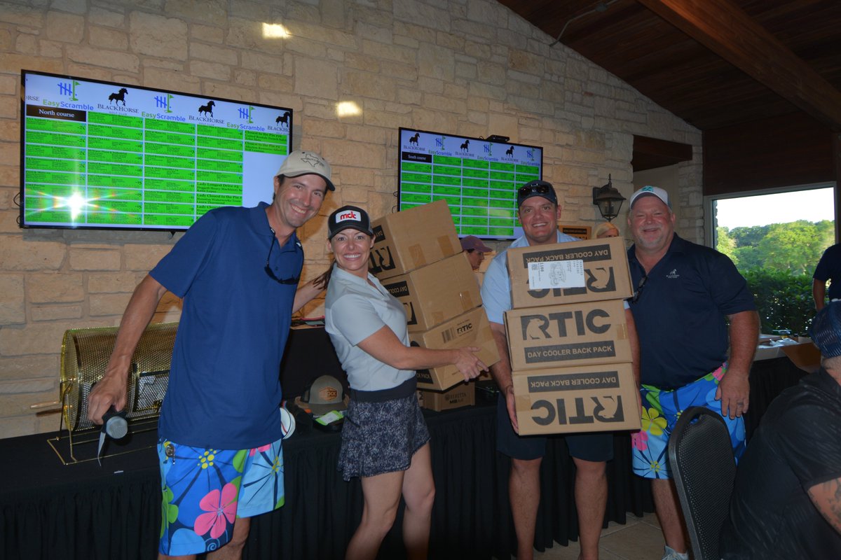 P&amp;A's Kellie Ros &amp; Brittany Schulte attended <a href="/HouConAssoc/">Houston Contractors Association</a> golf tournament. P&amp;A was proud to serve as a sponsor &amp; while we didn't leave with any awards, we did assist Millis Equipment with accepting theirs so we think that counts as something! #construction #constructionlaw