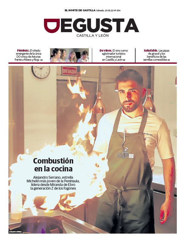 Portadón! En Miranda de Ebro no solo se corre por los Montes de San Juan... 

Forbes acaba de acordarse de la gastronomía. Este sábado en Degusta