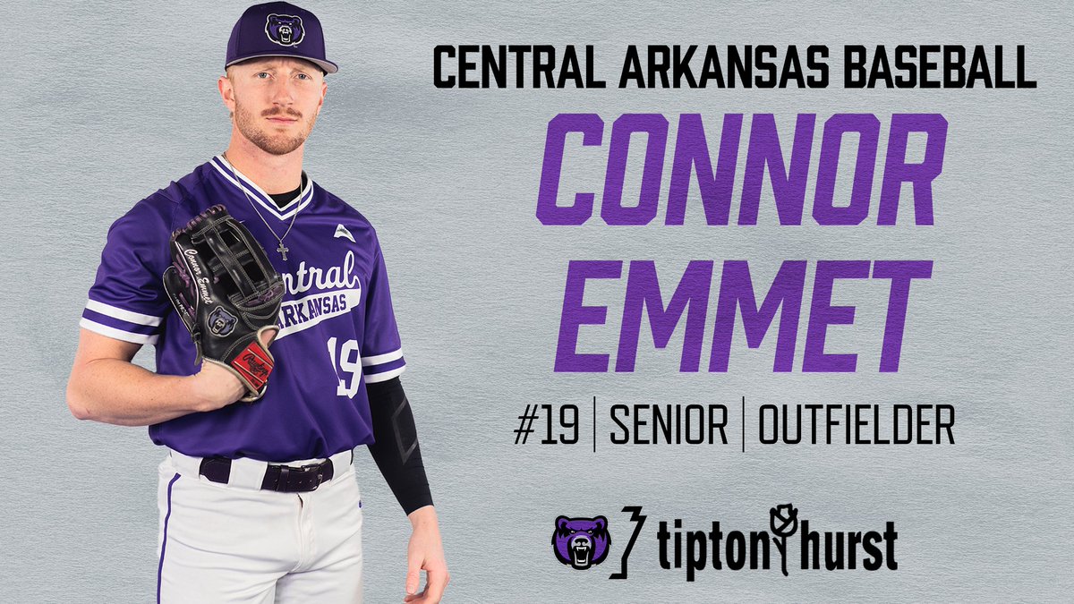 Our first Senior is an outfielder from Colleyville, TX! 

# 1️⃣9️⃣ <a href="/ConnorEmmet/">Connor Emmet</a> 

#BearClawsUp