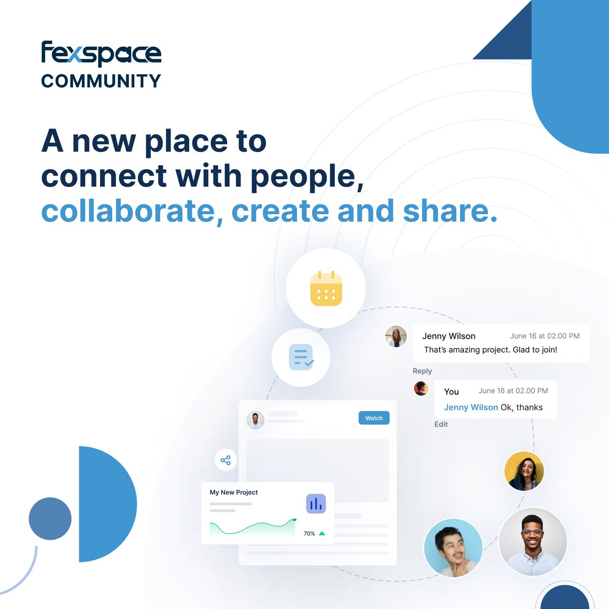 Fexspace1's tweet photo. A new place where teams connect, collaborate, create and share. https://t.co/AdpcrIpW0i https://t.co/hydQO0GTjr