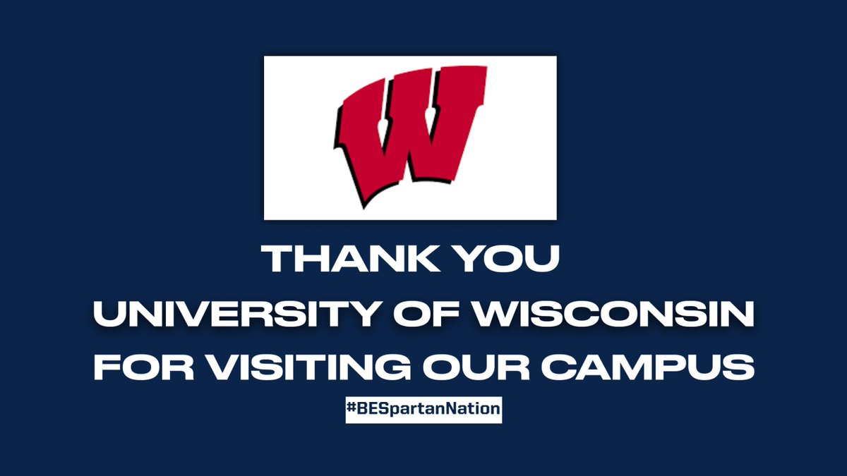B'East Football (@behsfb) on Twitter photo Great having <a href="/CoachWhitted/">Alvis James Whitted</a> and <a href="/BadgerFootball/">Wisconsin Football</a> in our building today. #wisfb #BESpartanNation Great having <a href="/CoachWhitted/">Alvis James Whitted</a> and <a href="/BadgerFootball/">Wisconsin Football</a> in our building today. #wisfb #BESpartanNation