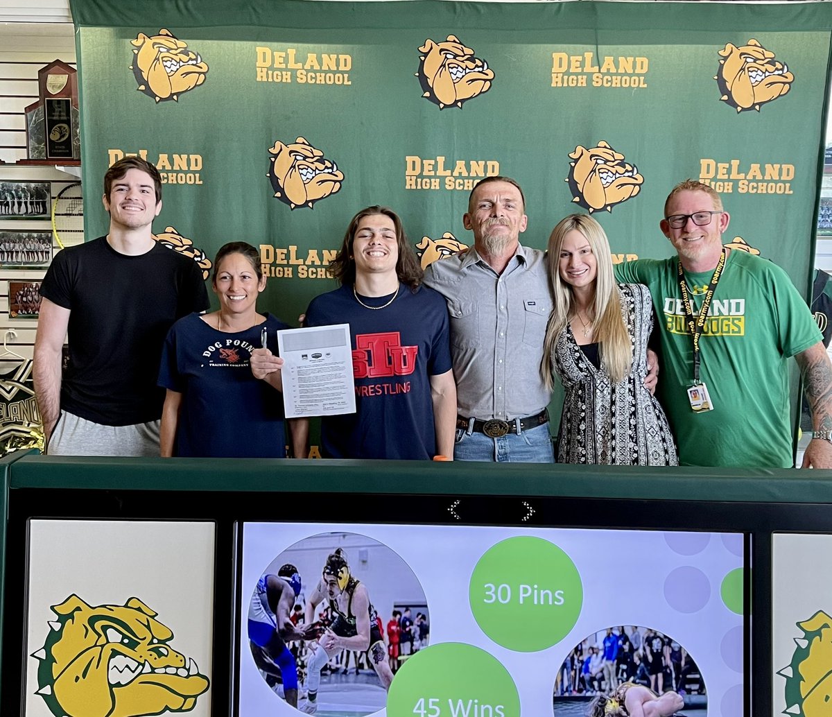 Congrats Lane. St. Thomas is getting a great one for their wrestling program!!