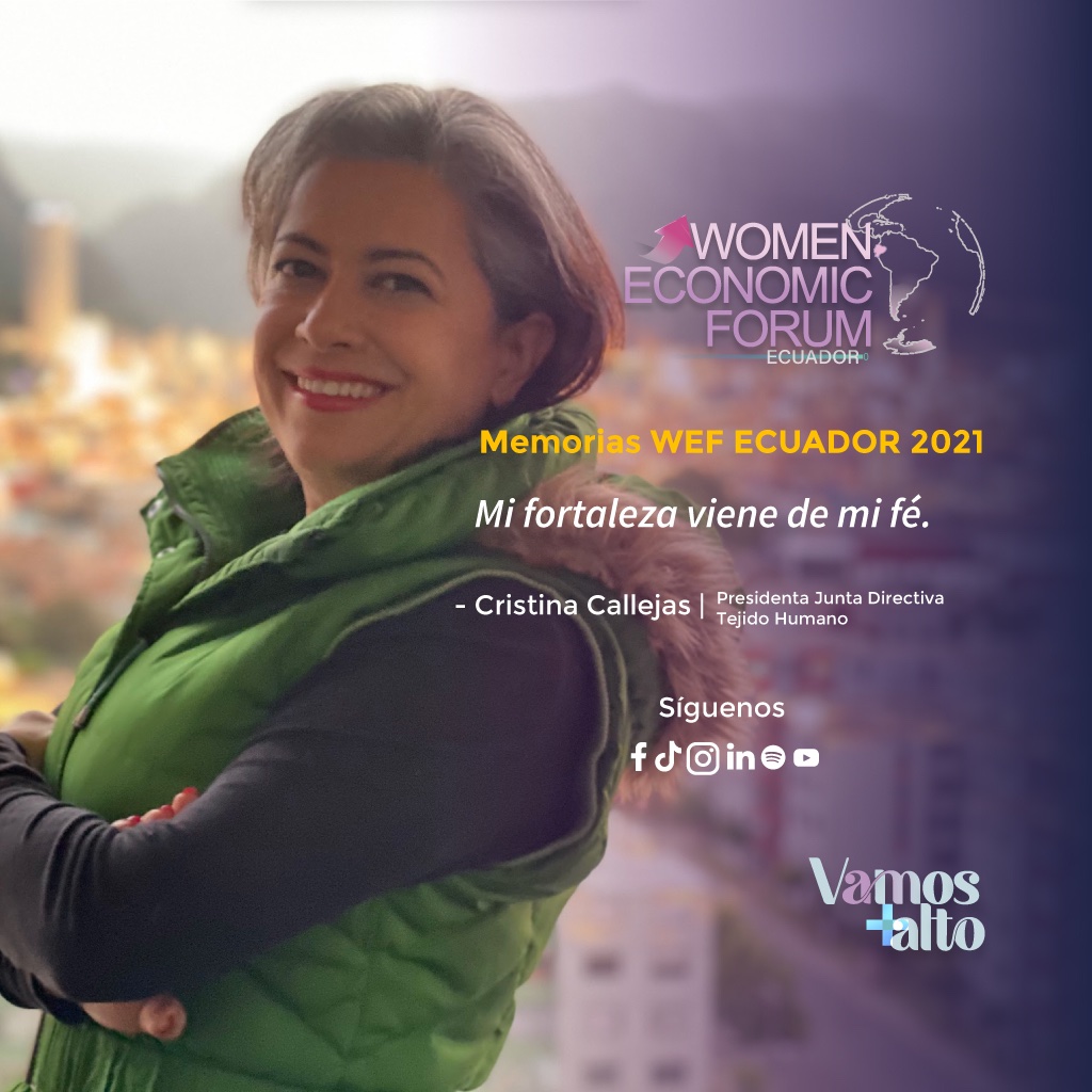 Cristina Callejas Campo (@cricalc) on Twitter photo Comunidad, les comparto las memorias del
<a href="/WefEcuador/">WEF Ecuador</a> 2021. Este año también haré presencia. Les estaré contando próximamente
Mujeres sustentables y empresas sostenibles 🌐
📲Para mayor información visita el sitio web: wefecuador.com cc
<a href="/CorTejidoHumano/">Corporación Tejido Humano</a>
#focus #mujeres Comunidad, les comparto las memorias del
<a href="/WefEcuador/">WEF Ecuador</a> 2021. Este año también haré presencia. Les estaré contando próximamente
Mujeres sustentables y empresas sostenibles 🌐
📲Para mayor información visita el sitio web: wefecuador.com cc
<a href="/CorTejidoHumano/">Corporación Tejido Humano</a>
#focus #mujeres