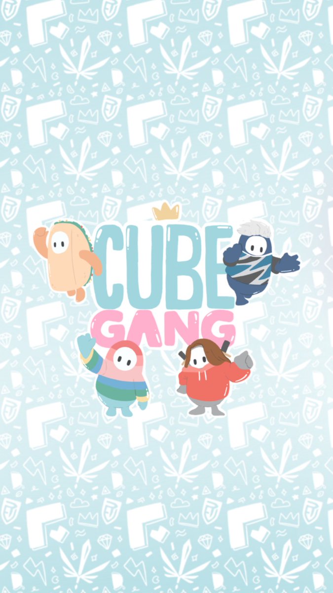 your_pal_nathan's tweet photo. Fall Guys: Cube Gang FANART @fuslie @Valkyrae @RatedEpicz @OfficialTaco69 @FallGuysGame #fanart #fallguys #cubegang https://t.co/7ZogpZPvBd