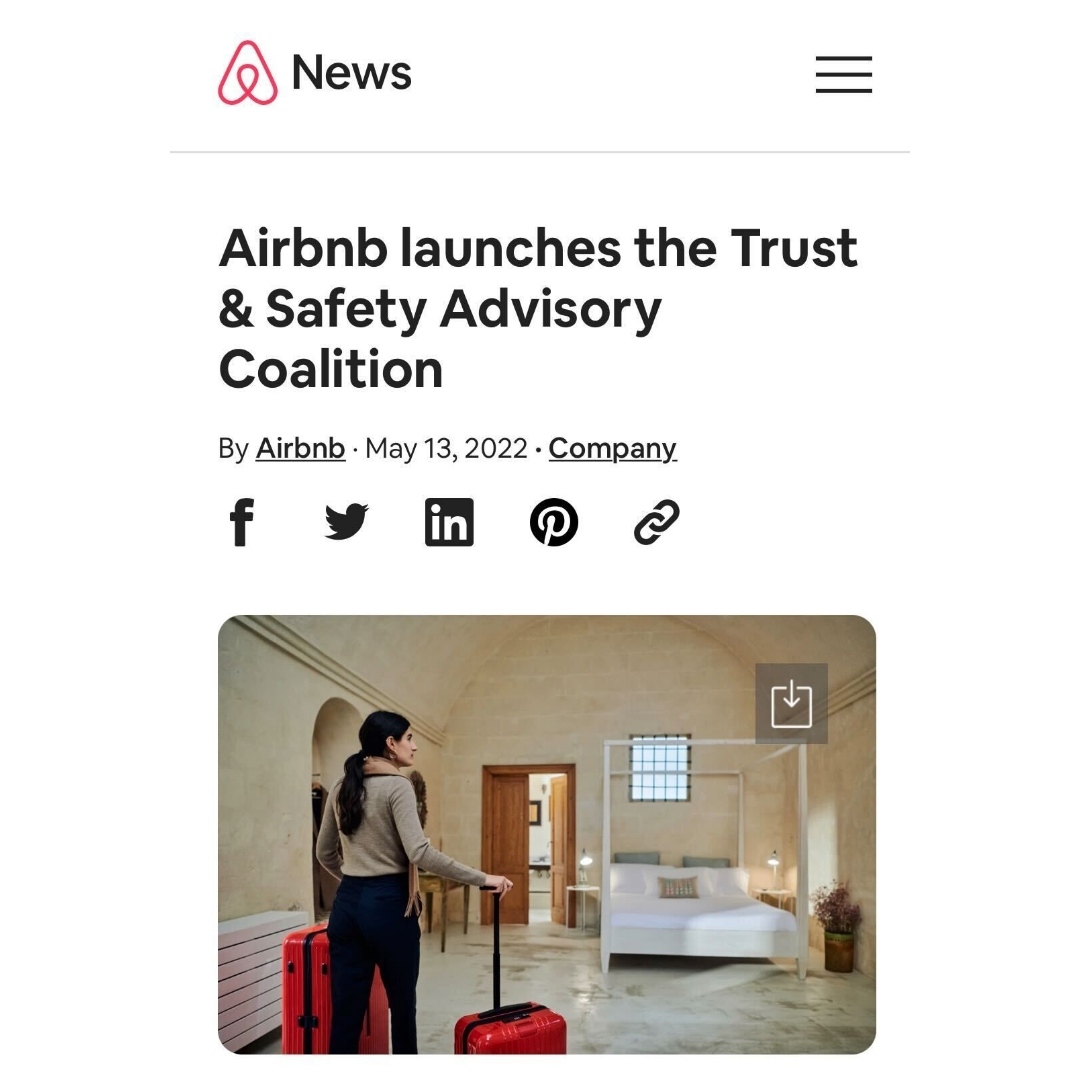 DeliverFund's tweet photo. It’s great to see a leader in the industry take the lead once again in keeping communities safe and helping to prevent #HumanTrafficking. 

DeliverFund is excited to be a member of @airbnb 's newly formed Trust and Safety Advisory Coalition (TSAC).

https://t.co/XUjGFzwt3M https://t.co/gGoXgjrExV
