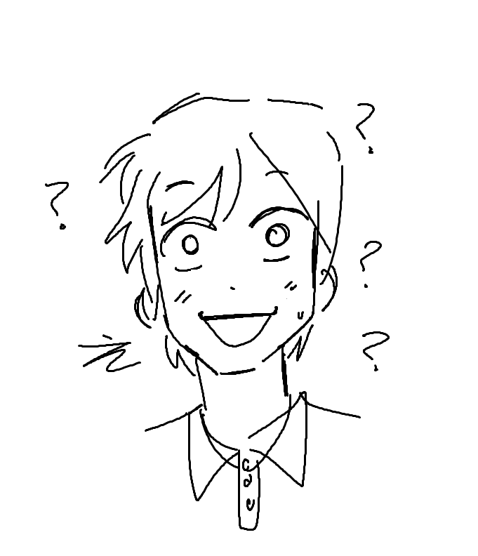 Ibuki's so cute and clueless I keep sketching him when I see him in Hibiki