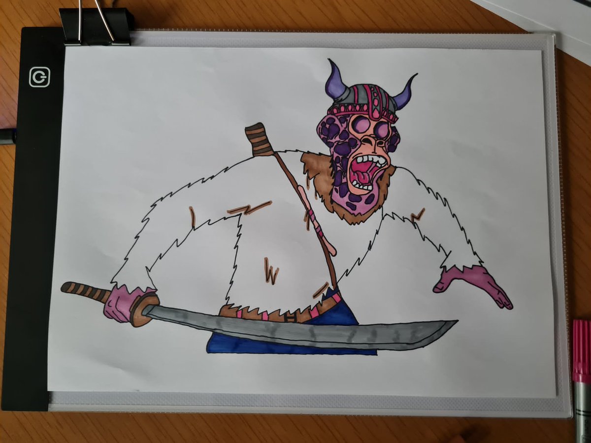 MattiRe89's tweet photo. Of course one with a sword can not be missing โ๏ธ @trippinapes Mafia will be invincible ๐๐ซโ๏ธ
#fanart #lease #witelist #TrippinApeNFT #mafia #Tothemoon #nft https://t.co/MNYu3C8fpU