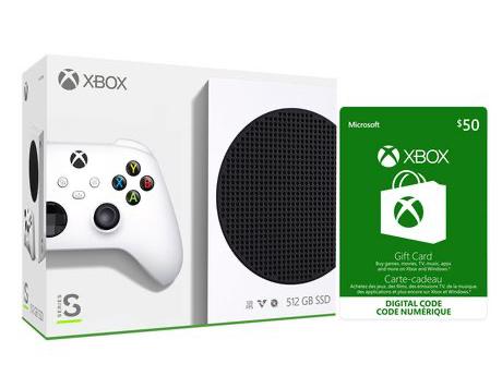 omroeper Egomania vrijgesteld Walmart Canada Gaming on Twitter: "Thinking about grabbing an Xbox Series  S? 👀 You'll score a $50 #Xbox gift card for a limited time when you  purchase an Xbox Series S from