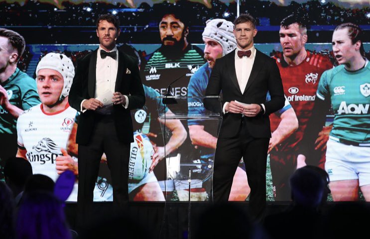 Barry Murphy (@barrymurphyhg) on Twitter photo A great pleasure, honour & laugh presenting the <a href="/RugbyPlayersIRE/">RugbyPlayersIreland</a> awards on Wednesday night. Massive congratulations again to all the nominees & winners. <a href="/andrew_trimble/">Andrew Trimble</a> summed it up perfectly over breakfast when he said “last night felt like our wedding night” <a href="/PotholesPengui1/">Potholes&Penguins</a> A great pleasure, honour & laugh presenting the <a href="/RugbyPlayersIRE/">RugbyPlayersIreland</a> awards on Wednesday night. Massive congratulations again to all the nominees & winners. <a href="/andrew_trimble/">Andrew Trimble</a> summed it up perfectly over breakfast when he said “last night felt like our wedding night” <a href="/PotholesPengui1/">Potholes&Penguins</a>