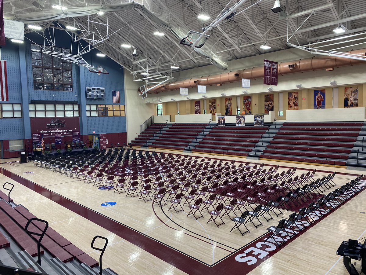 The beautiful Bobby Morgan Arena will host one final <a href="/USciences/">USciences</a> Conferment this afternoon at 2 p.m.

The celebration will be live streamed: fb.me/e/ezmIiNj1g