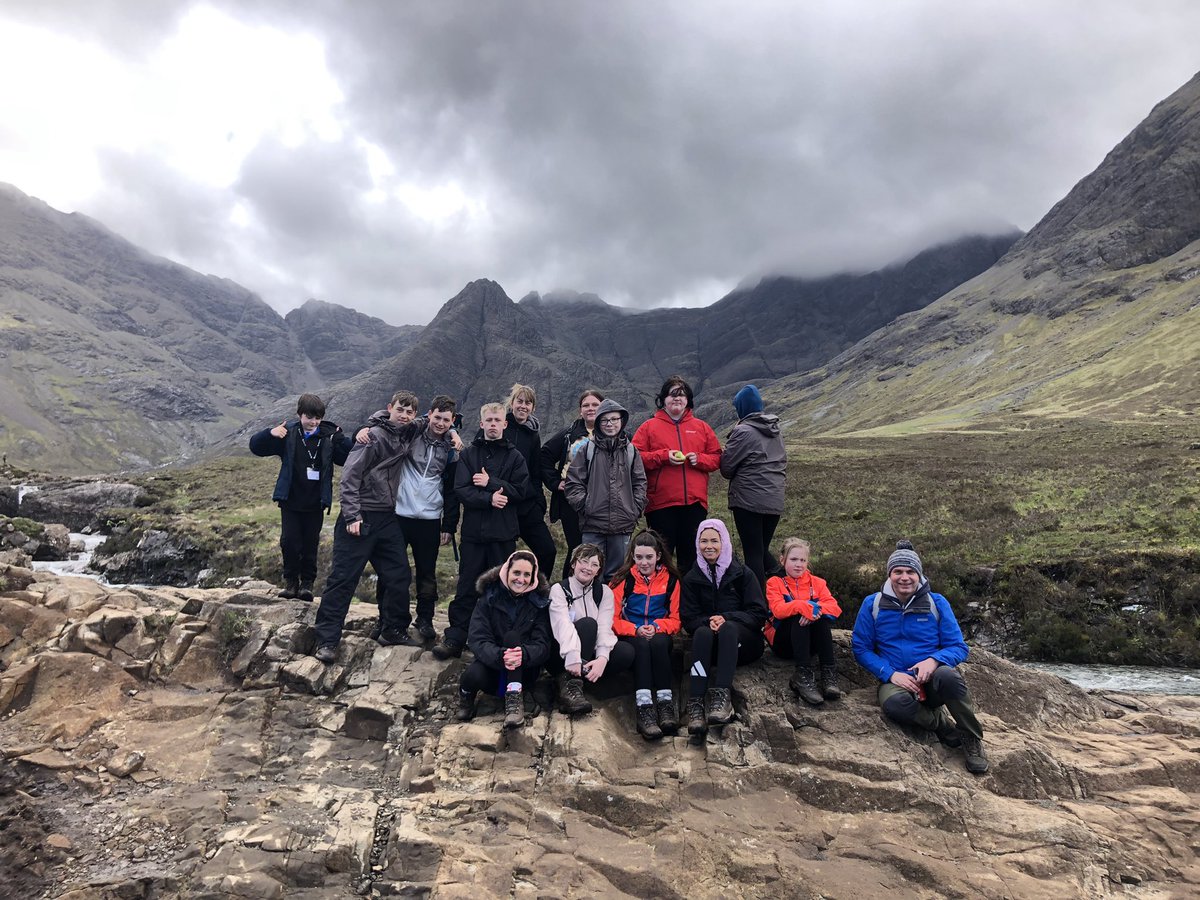 Higgins10's tweet image. Fab week in Skye taking part in Columba 1400 with these amazing yp. Exhausted after a full on week but delighted to have been part of the journey 🥰 @Ayr_Academy2016