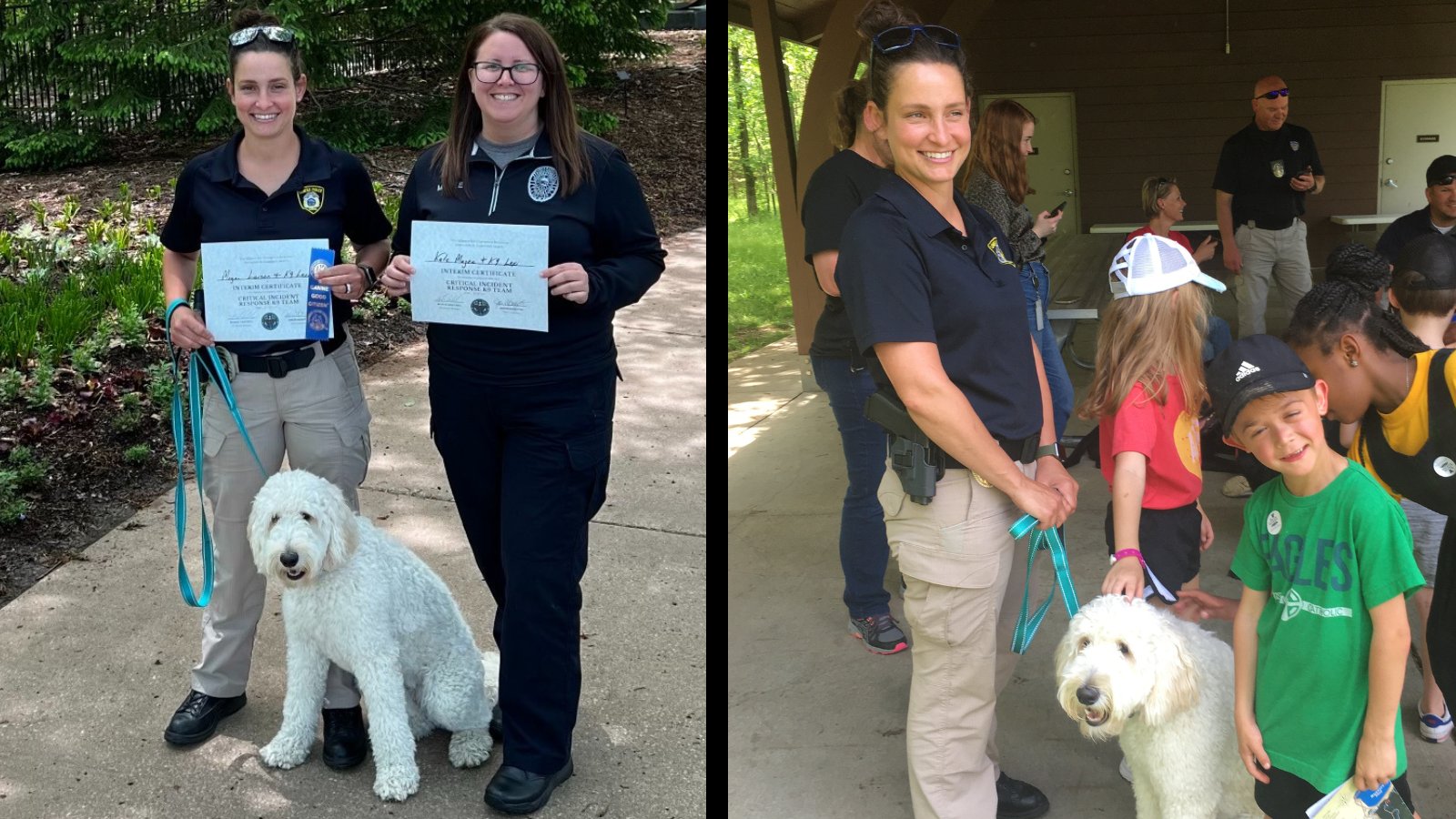 Lenexa Police on Twitter "Last week, LPD comfort dog Lexi Blue and her