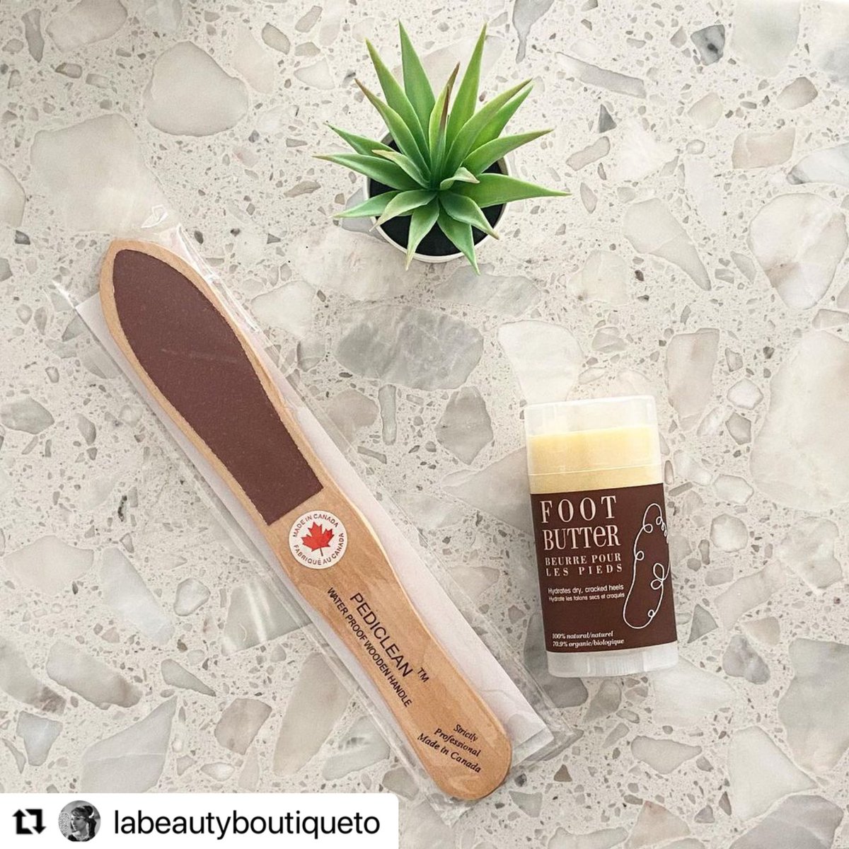 MerbenInt's tweet image. Our #footbutter really is the best for giving life to dry and cracked winter feet 👣 

Repost @labeautyboutiqueto
・・・
✨✨ DRY FEET? ✋✋WE GOT THE SOLUTION✨✨

Apply the foot butter it’s like applying a deodorant so easy, no mess, 100% all natural made out of shea butter.