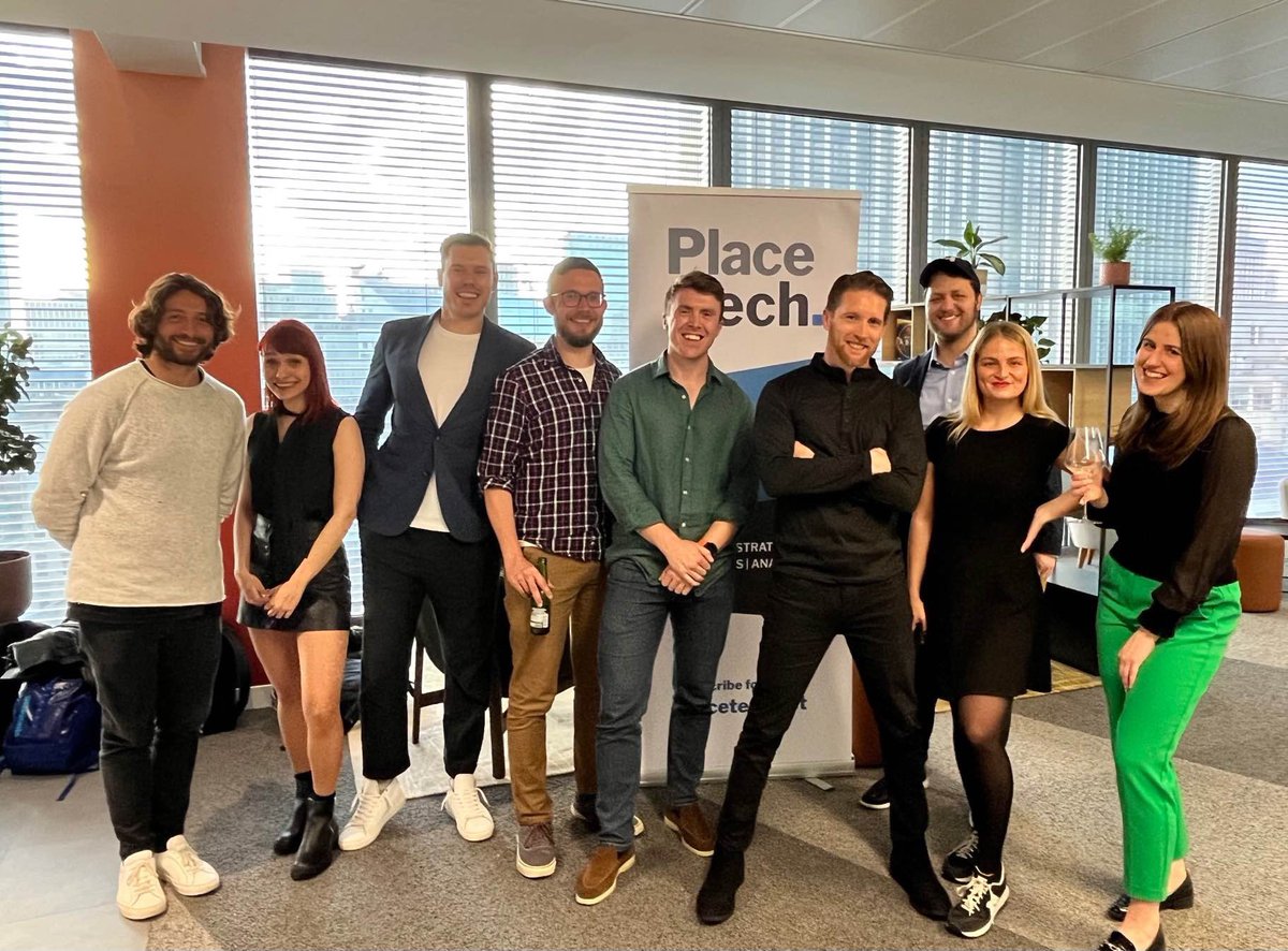 Caleb_Parker's tweet photo. #FutureOfCRE
So great to hang out with these #CRE innovators last night.
ππ» Thank you @Kirsty, @CaraPlaceTech & the @placetech team for a fun event
More pics:
https://t.co/kpOgcpn7p7 https://t.co/Z5FNo6U5Ne