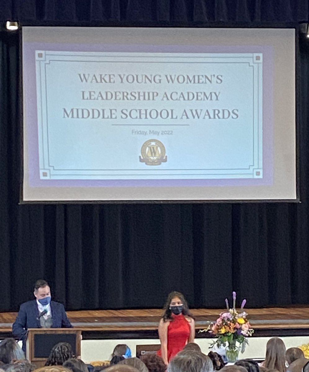 This afternoon we are celebrating the middle school students <a href="/WakeGirlsLead/">WYWLA</a> MS Awards day! 🎉🦉