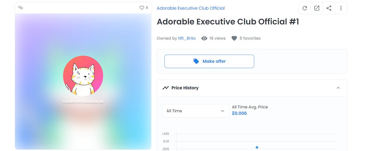 AdorablesClub's tweet image. And that's not all...Not one...not two...THREE ADORABLES HAVE BEEN SOLD! 😻

Adorable Executive Club #1
Adorable Executive Club #54
Adorable Executive Club #105

Many thanks to @KuroNekozeR and Nft_Brito and WELCOME TO THE MOST ADORABLE EXECUTIVE CLUB! 😻💼

#NFT #NFTCommunity