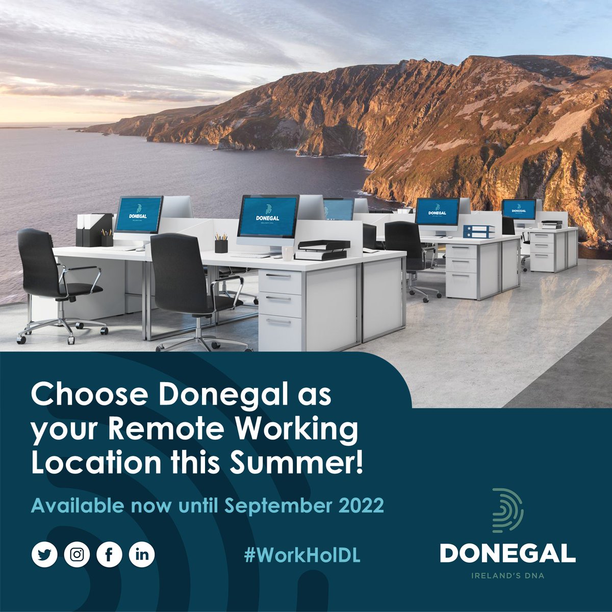We have received a phenomenal response from our #WorkHolDL campaign so far and we have more spaces available at 11 Digital Hubs across the county🧑‍💻

Sign up here to receive your FREE Digital Hub Voucher 👇
donegal.ie/workingholiday

#SaoireOibreDNG #IrelandsDNA

<a href="/connectedhubs/">ConnectedHubs.ie</a>