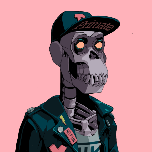 DegenLabs's tweet photo. 🎉 SKULLBOTS x PRIMATES 🎉

5x Primates WL spots 

To enter:
 ✅ Like + RT
 ✅ Follow @SKULLBOTS &amp; @Primatesnft

 ✅ Tag 3 friends who love the art

Good luck! Winners in 24H 🎁 

#SolanaNFTs #NFTGiveaway https://t.co/J4TLDEgbrL