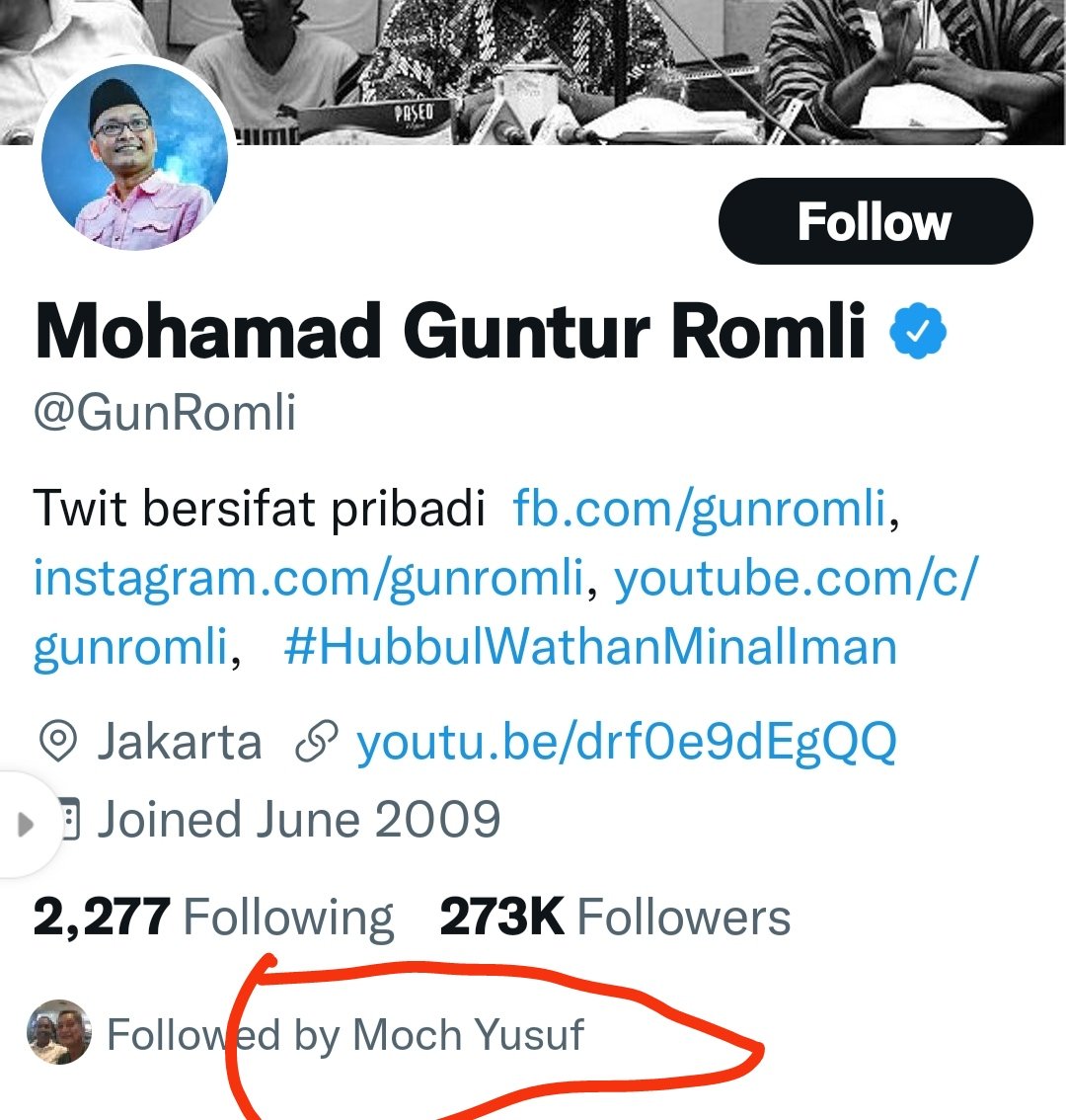 Dalleirawan's tweet image. @INDRI1667 @MochYus47216134 @TTylluss @lewa_samawa terdeteksi follow dedengkot akun BuzzeRp Penista Agama Ulama. Cek &amp;amp; unfol.