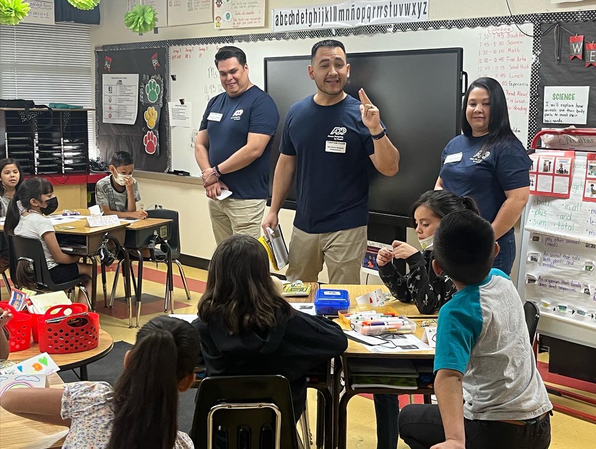Thank you <a href="/DelNorteFalcons/">Del Norte Heights ES</a> for welcoming us to your amazing school. And HUGE shoutout to <a href="/ADP/">ADP</a> for all of these amazing volunteers. #Volunteering #positiverolemodels #financialliteracy