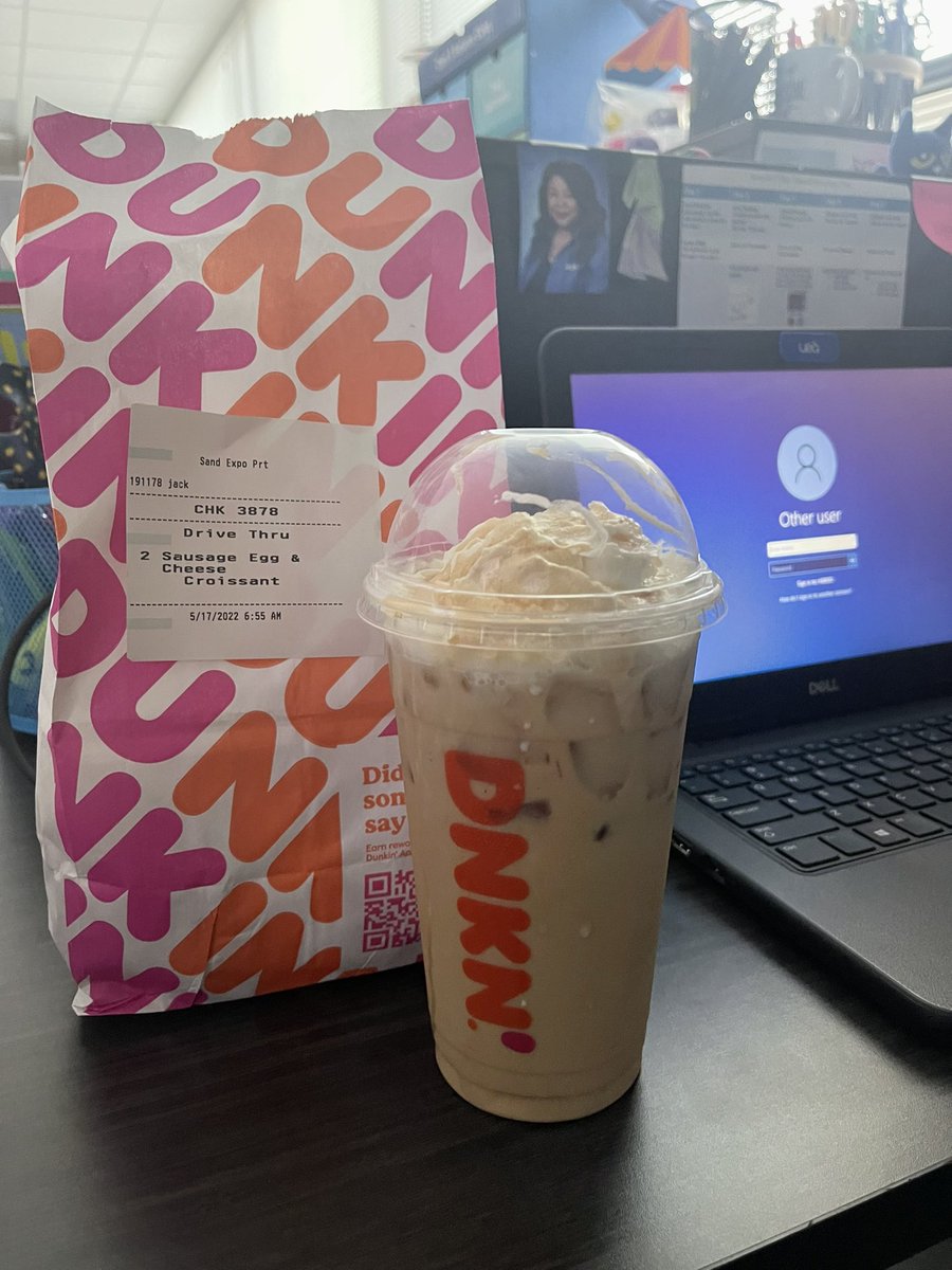 Prepping for Tech Fest! Running’ on <a href="/dunkindonuts/">Dunkin'</a> <a href="/EdtechHeb/">EdTechHEB</a> <a href="/drjoe_hebisd/">DrJoeHEBISD</a> @DeptSupt_HEBISD #techfestheb