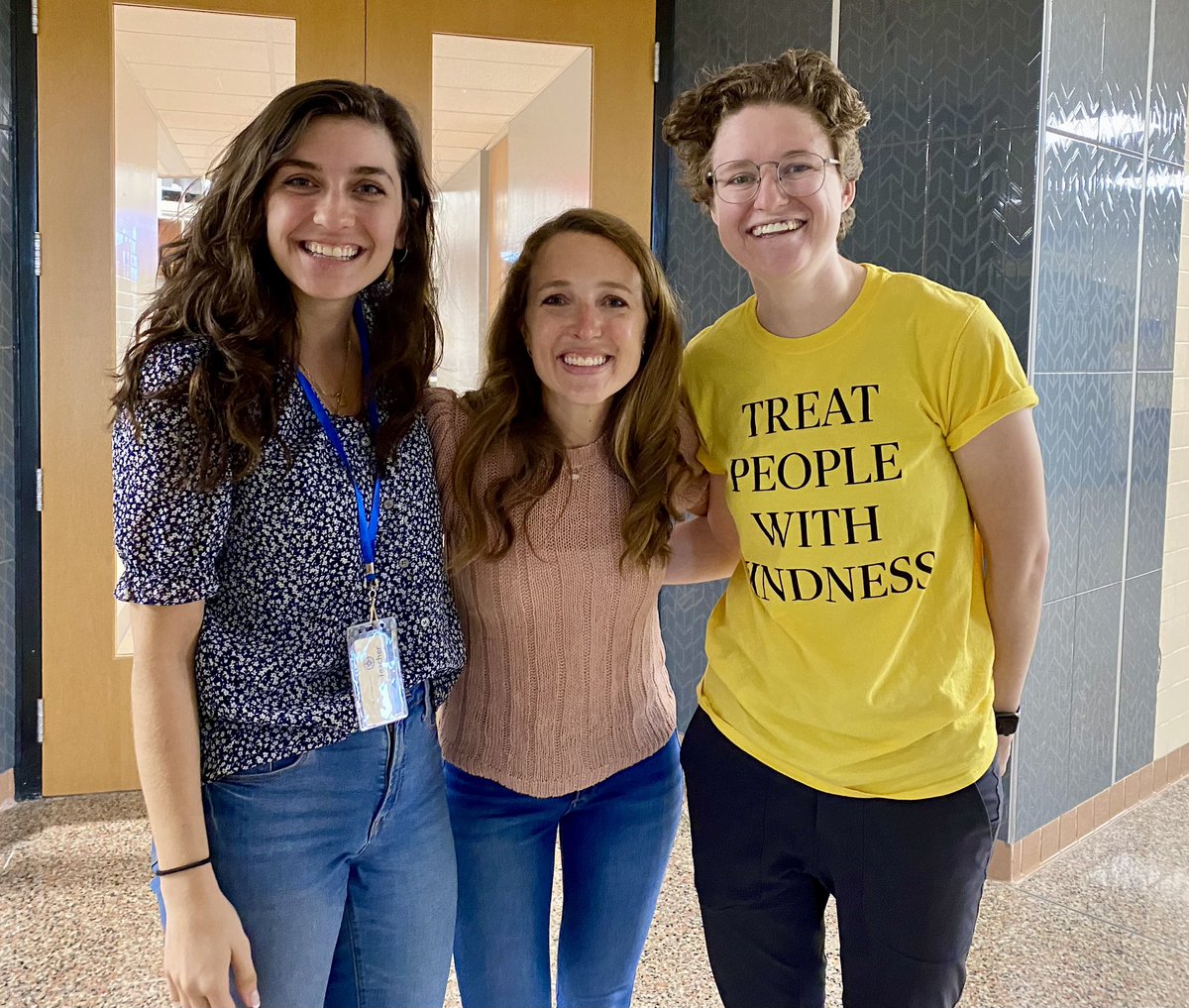 MsReikMath's tweet image. In HS, I had a math teacher that inspired me to become one. He was fun, explained math clearly &amp;amp; built connections. I ended up babysitting his 4 daughters. 20 years later, I teach in a classroom next to one &amp;amp; another came to speak. ❤️ special moments that make the 🌎 feel small!