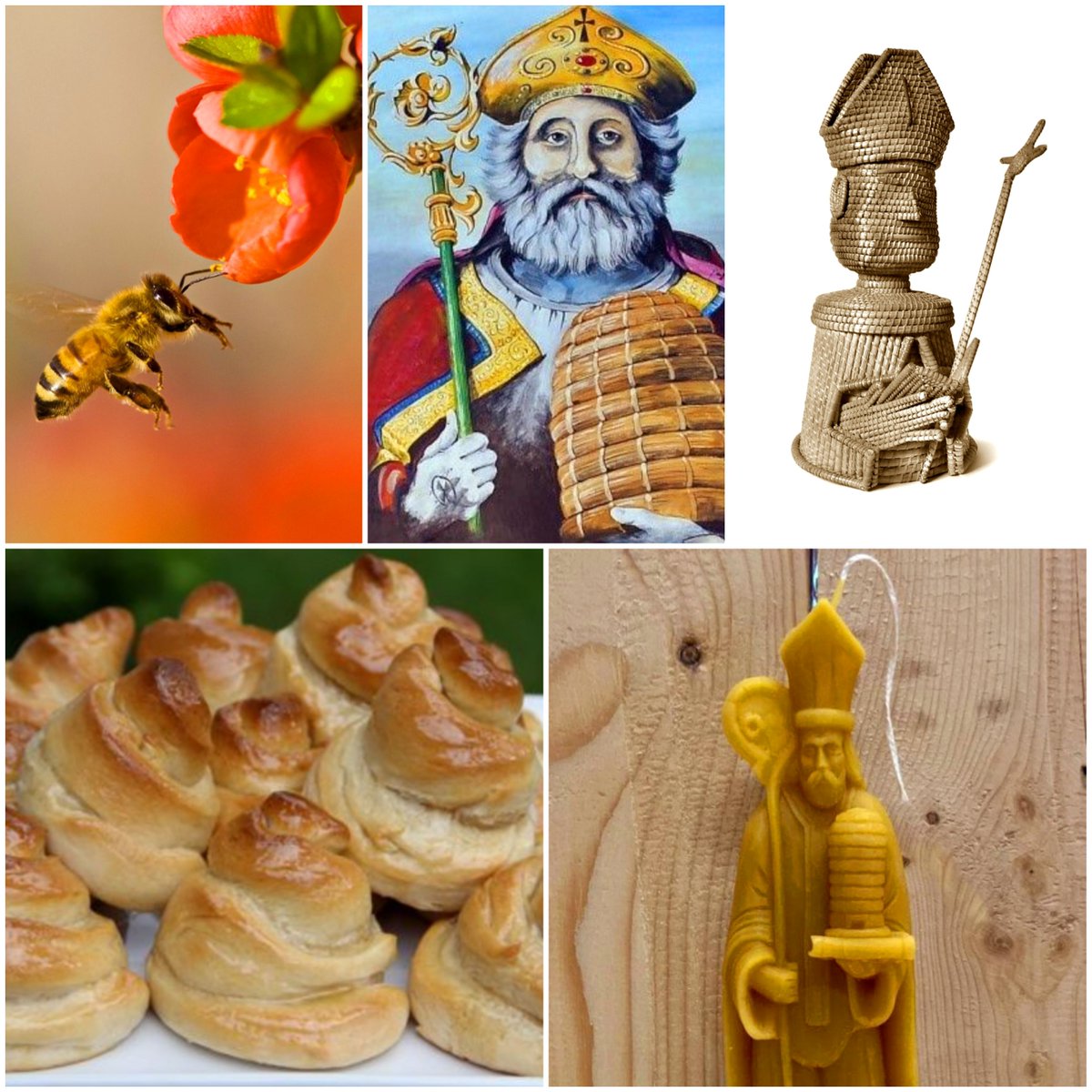 20 mei is de Internationale #DagvandeBij. Daar horen eigenlijk #verhalen en #tradities over #SintAmbrosius bij, de #beschermer van #imkers én van #bijen.  #Katholieken vieren zijn #feestdag pas op #7december, met bijv. #Ambrosiuscakejes.