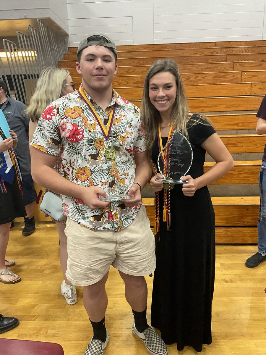 Honored to be recognized today 2021-2022 Male Athlete of the Year 

#NTNB