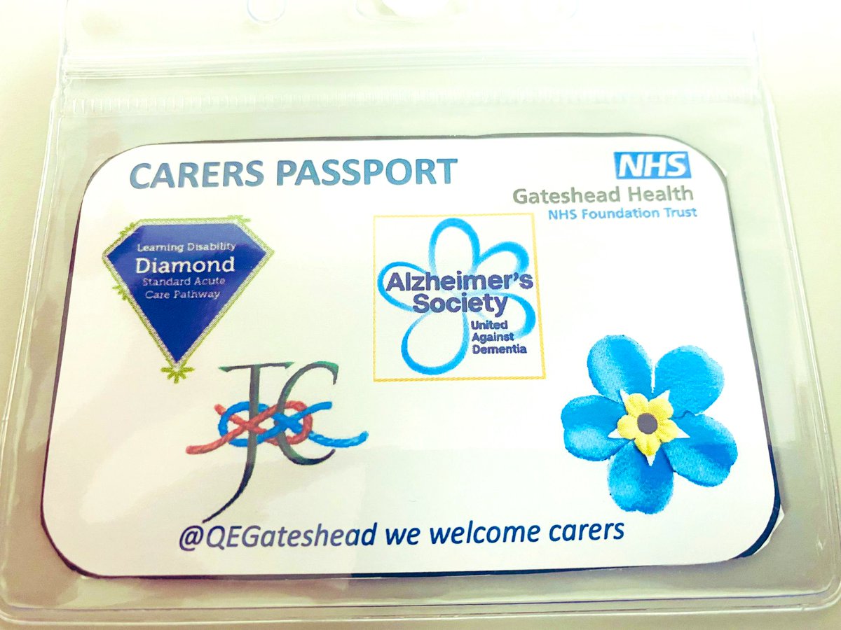 LarlieAnna's tweet photo. Today we launched our new Carers Passport @QEGateshead we welcome carers to be involved as we know this enhances patient experience and outcomes @YvonneOrmston @FindleyGill @DementiaQe @MichelleLewins3 @janiemthomp @JaneConroyNHS @alzheimerssoc #DementiaActionWeek2022 https://t.co/yz9g5Rhfk8
