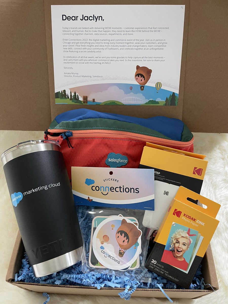 So excited to take the stage at #cnx22 with my fellow #MarketingChampions in Chicago next month! Who else is coming?!