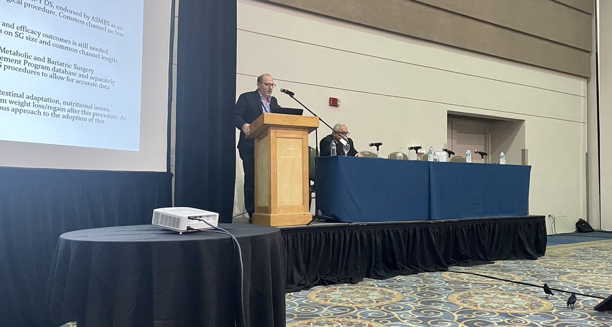 Dr. Elli @FernandoElliMD1 your talk was for the birds 🦅 🐦 lol 😂. Please take note of the audience @ASMBSFlorida in Puerto Rico! Awesome job friend. @ASMBS @ASMBSFoundation @IfsoSecretariat @BariatricNews @BariatricTimes