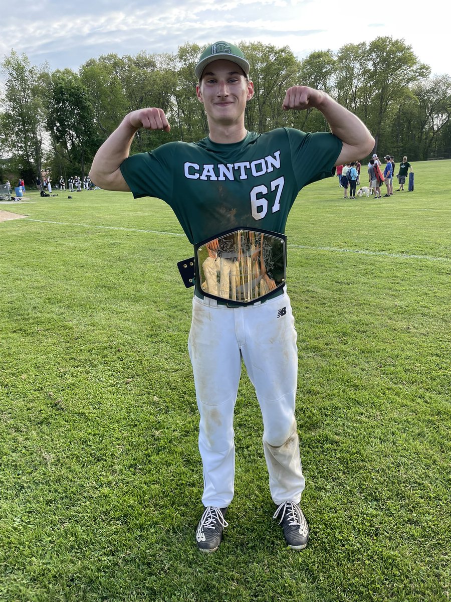 bulldog_chs's tweet photo. @AndyButler67 is the Ultimate Warrior Player of the Game! The senior captain not only hit his first home run of his career and had 6  RBIs but he also added 2 more hits, 2 stolen bases which broke the school record of 21. On the mound the recorded a 6 out save! https://t.co/nbHcdgloDO