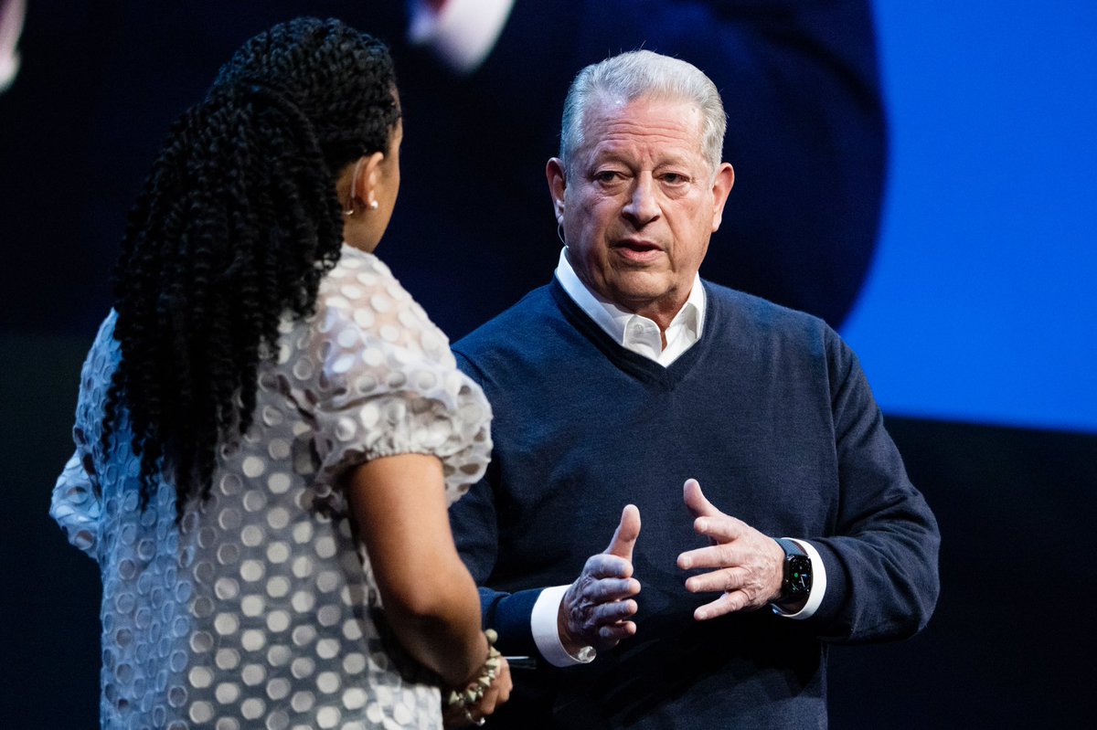 At this pivotal point in our history, we face a crucial choice: embrace the solutions to the climate crisis or succumb to moral cowardice. My <a href="/TEDTalks/">TED Talks</a> conversation with <a href="/WhitPennRod/">Whitney Pennington Rodgers</a> focuses on the steps we must take to ensure we meet this moment. ted.com/talks/al_gore_…