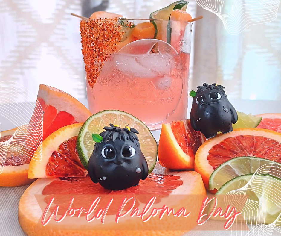 RusuShop's tweet photo. Sparkly, fresh, and fun, the Paloma is a fantastic cocktail from Mexico.
We added our own flair with a blood orange garnish and tajin rim. 
Check out this beautifully etched Kena glass at our official merchandise store, @RusuShop. ¡Salud!🧡

#worldpalomaday
#findtheRot https://t.co/xnUaVOZxBI