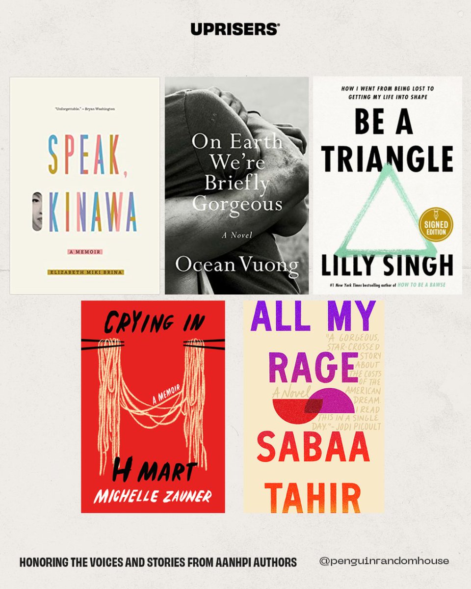 This AAPI Heritage Month, we’re excited to announce our partnership with @penguinrandomhouse to honor the stories of AANHPI authors and amplify their voices and perspectives in a #RepresentAsianStories GIVEAWAY 🙌