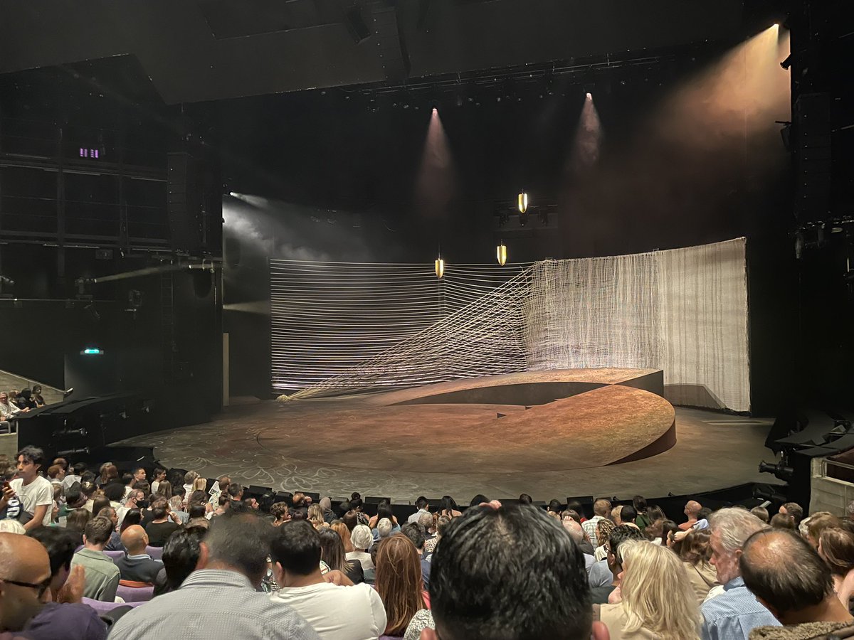 Absolutely brilliant production of #TheFatherAndTheAssassin at @NationalTheatre this evening. 🎉

Standout performances from 
#ShubhamSaraf & @PaulBazely ✨

Powerful and engaging piece of theatre - thank you all ❤️🎭