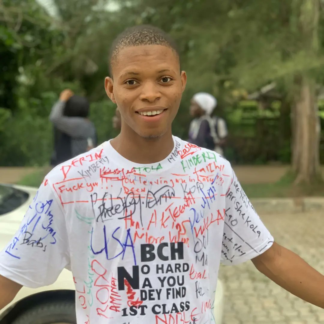 Raufmuritala's tweet photo. Bsc. Biochemistry done. Alhamdulillah 🤗.
@lasulife @Lasu_PR
@LASUOfficial
#lasusignout https://t.co/dPKVyBshVm