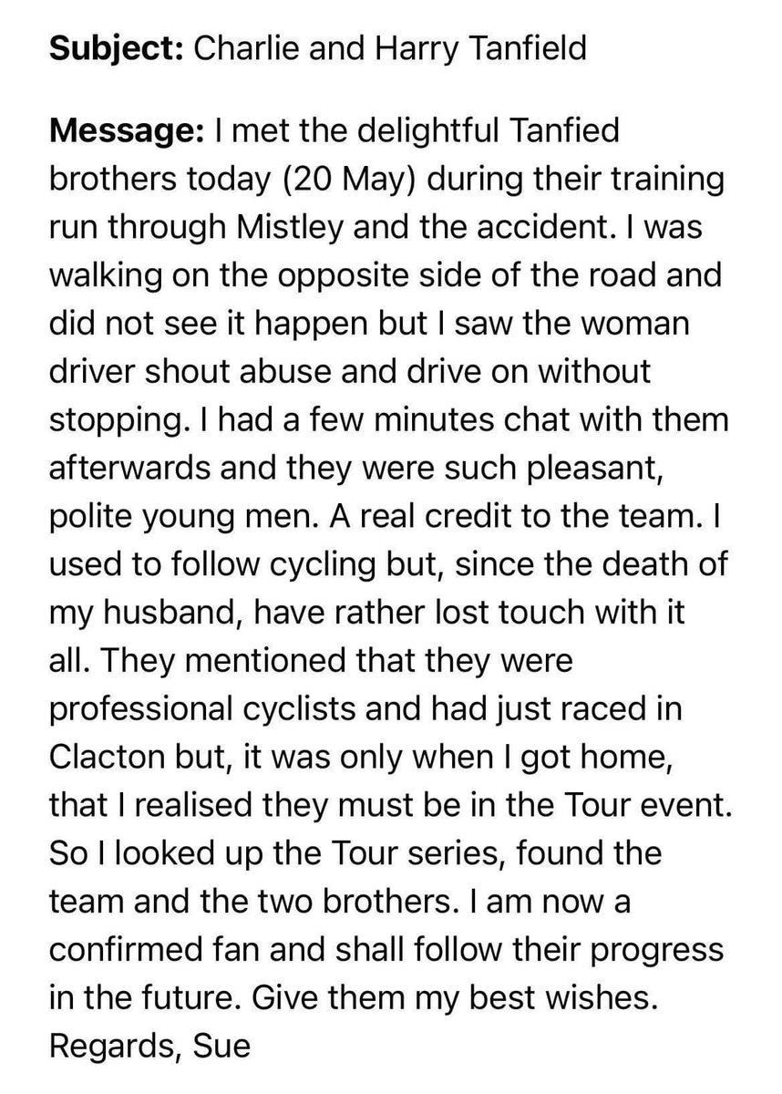 North East Pro Cycling (@neprocycling) on Twitter photo & despite the issues faced by <a href="/CharlieTanfield/">Charlie Tanfield</a> today a real credit to themselves, the team and our partners 👏👏👏 & despite the issues faced by <a href="/CharlieTanfield/">Charlie Tanfield</a> today a real credit to themselves, the team and our partners 👏👏👏