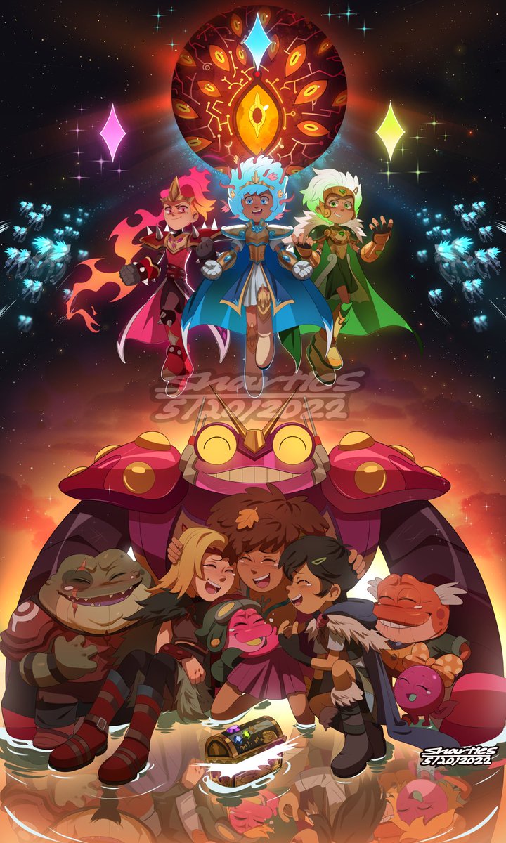Snartles's tweet photo. FIXED IT LOL, repost since I messed up something on the last one. #amphibia #amphibiaspoilers https://t.co/qJYIZr2x0c