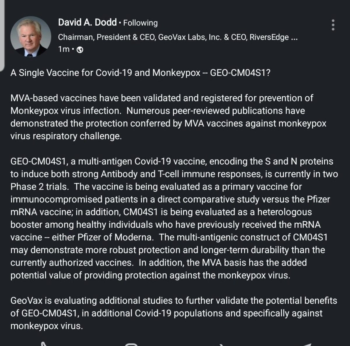 PlumsDiamond's tweet photo. $GOVX  #monkeypox #china #us #monkeypoxtreatment

https://t.co/xg0BNnqZlV https://t.co/lMdEcRYZnN