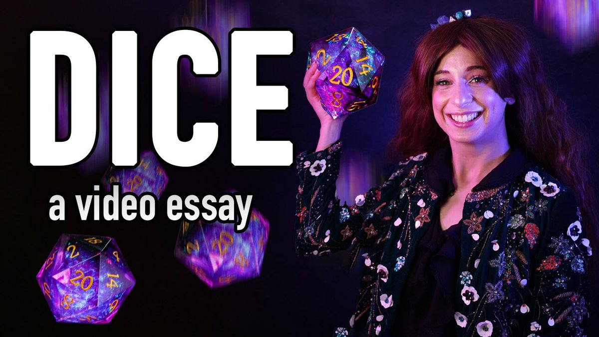 Role To Cast (@roletocast) on Twitter photo It’s been a long time coming! <a href="/EllenKGraham1/">EllybeantheDiceQueen🔜PAXAUS</a> unpacks some of the historical, social and spiritual context of why dice have such significance to us silly humans!
Watch it now! youtu.be/dalFN_6G6iA
Video <a href="/ByJamois/">Photos by Jamois</a> #ttrpg #ttrpgfamily #dnd #dice #dicegoblins #videoessay It’s been a long time coming! <a href="/EllenKGraham1/">EllybeantheDiceQueen🔜PAXAUS</a> unpacks some of the historical, social and spiritual context of why dice have such significance to us silly humans!
Watch it now! youtu.be/dalFN_6G6iA
Video <a href="/ByJamois/">Photos by Jamois</a> #ttrpg #ttrpgfamily #dnd #dice #dicegoblins #videoessay